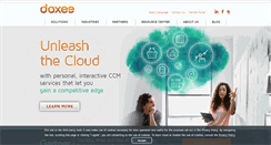 Desktop Screenshot of doxee.com